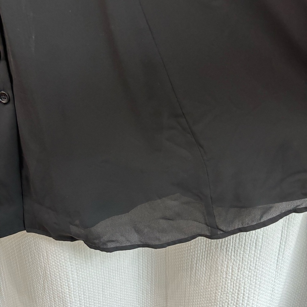 ModCloth button front black dress size 1x see description - Picture 8 of 8